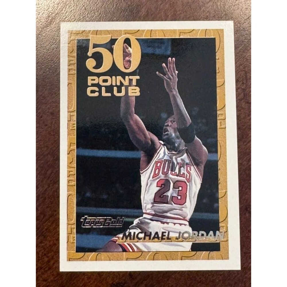 Michael Jordan 1993 Topps Gold 50 Point Club